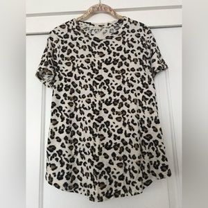 Banana Republic Cozy Slub Tee Shirt